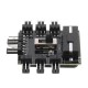 1 to 8 3Pin Fan Hub PWM Molex Splitter PC Mining Cable 12V 4P Power Supply Cooler Cooling Speed Controller Adapter