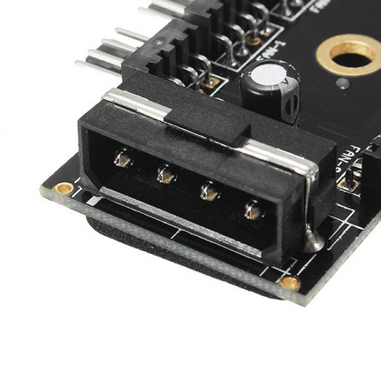 12V 10 Way 4pin Fan Hub Speed Controller Regulator For Computer Case With PWM Connection Cable CPU Fan Dedicated Interface PWM Wire Interface IDE Power Supply Socket Fixed Screw Hole 12V 10 Way 4pin Fan Hub Speed Controller Regulator For Computer Case With PWM Connection Cable CPU Fan Dedicated Interface PWM Wire Interface IDE Power Supply Socket Fixed Screw Hole