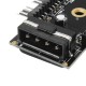12V 10 Way 4pin Fan Hub Speed Controller Regulator For Computer Case With PWM Connection Cable CPU Fan Dedicated Interface PWM Wire Interface IDE Power Supply Socket Fixed Screw Hole 12V 10 Way 4pin Fan Hub Speed Controller Regulator For Computer Case With PWM Connection Cable CPU Fan Dedicated Interface PWM Wire Interface IDE Power Supply Socket Fixed Screw Hole