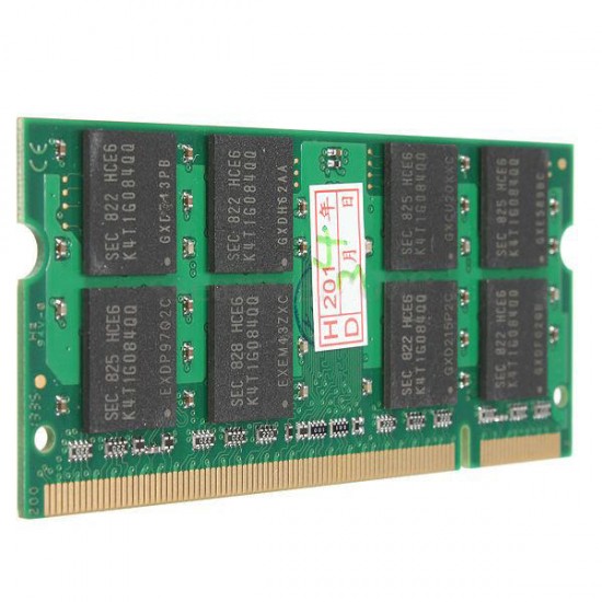 2GB DDR2-800 PC2-6400 NON-ECC SODIMM Notebook Laptop Computer Memory RAM 200-Pin-US Stock