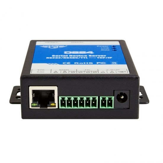D224 Serial Server 485/232/TTL to TCP/IP Serial PLC Remote Monitoring Download Converter D224 Serial Server 485/232/TTL to TCP/IP Serial PLC Remote Monitoring Download Converter