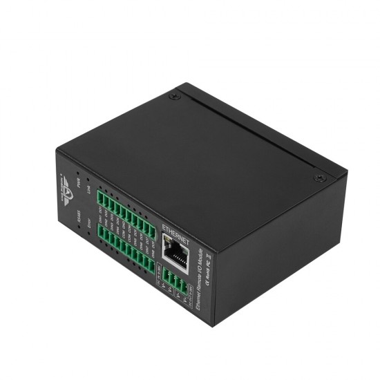 M140T 8DI+8DO+1RS485+1Rj45 Modbus Switching Relay to Ethernet Acquisition Module Industrial Computer Room Equipment Data Acquisition to Ethernet