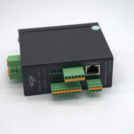 M340T 8RTD+1RS485+1Rj45 M340T Ethernet Data Acquisition Module 8 RTD Inputs TCP IO Module Temperature Monitoring