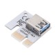 USB3.0 PCI-E 1x To 16 x SATA +4P+6P Extender Riser Card Adapter Power Cable Miner USB3.0 PCI-E 1x To 16 x SATA +4P+6P Extender Riser Card Adapter Power Cable Miner