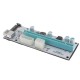 USB3.0 PCI-E 1x To 16 x SATA +4P+6P Extender Riser Card Adapter Power Cable Miner USB3.0 PCI-E 1x To 16 x SATA +4P+6P Extender Riser Card Adapter Power Cable Miner