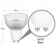 ZigBee graffiti smart home seven color LED light bulb rgbcw 5W GU10 suitable for Philips hue ZigBee graffiti smart home seven color LED light bulb rgbcw 5W GU10 suitable for Philips hue