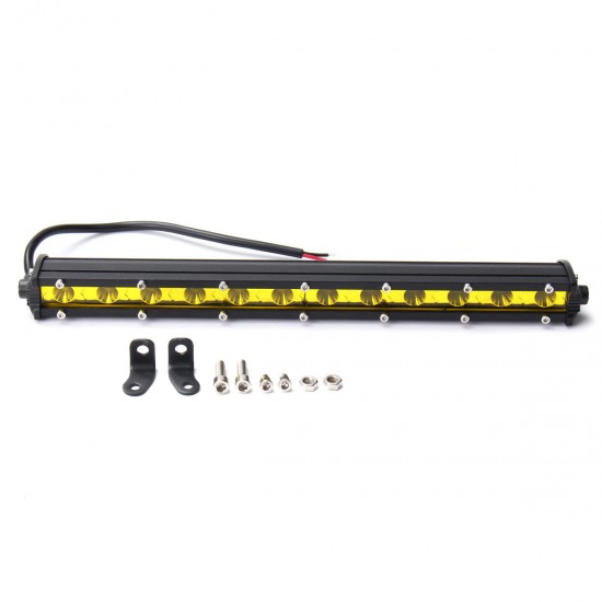 12.6Inch 36W LED Work Light Bar Waterproof Spotlight Yellow DC12-24V for Off Road SUV Truck 12.6Inch 36W LED Work Light Bar Waterproof Spotlight Yellow DC12-24V for Off Road SUV Truck