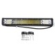 20 Inch Car Quad-row 112 LED Work Lights Bar Combo Off Road Driving Waterproof IP67 Side Light-emitting Strip Lamps for Car Truck Boat