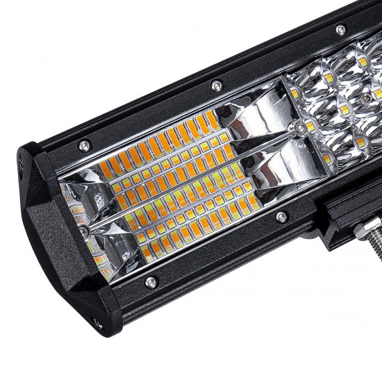 20Inch 288W LED Work Light Bar Combo Beam Driving Lamp 5 Flash Modes White+Amber 10~30V for Off Road SUV ATV Trailer 20Inch 288W LED Work Light Bar Combo Beam Driving Lamp 5 Flash Modes White+Amber 10~30V for Off Road SUV ATV Trailer