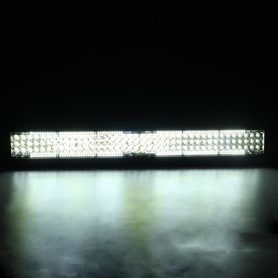 22Inch 80W 3-Row 136LEDs Work Light Bar Driving Fog Lamp For Off Road Pickup ATV