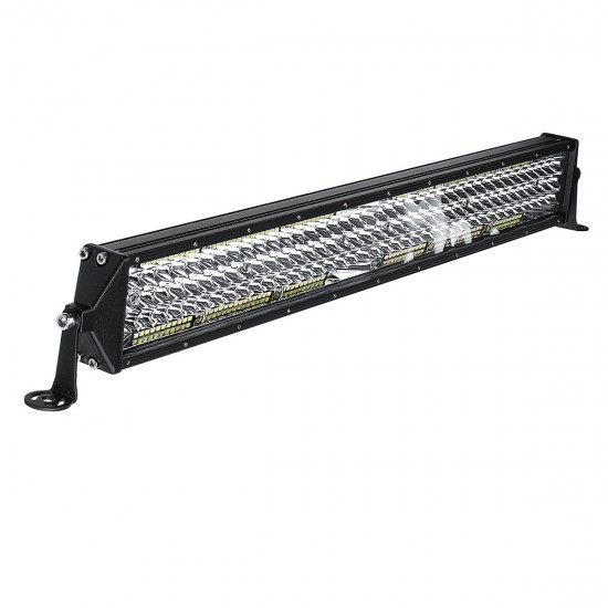 22Inch 80W 3-Row 136LEDs Work Light Bar Driving Fog Lamp For Off Road Pickup ATV