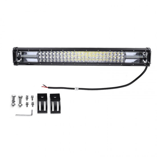 24 Inch Car LED Work Light 148LEDs 3030 44400LM 6000K Off Road LED Light Bars Car Lamp IP68 Waterproof