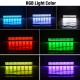 252W 20 Inch RGB LED Work Light Bar Driving Fog Lamp 10-32V For 4WD SUV Truck UTE Offroad ATV