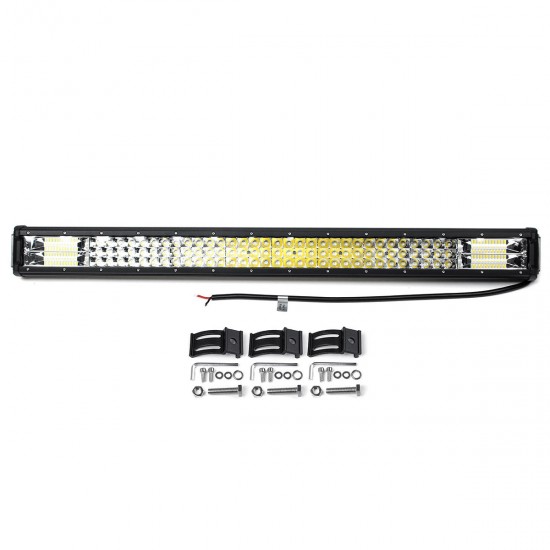 32'' 160W Off Road LED Work Light Bars Combo Spot Driving Lamp Truck Boat SUV