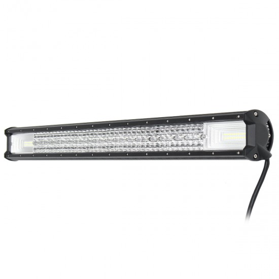 32inch 208LED White LED Light Bar Aluminum Alloy Shell Work Light For ATV Off-road 1800W Quad Row