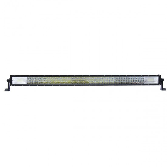 42Inch Tri-row 594W LED Work Light Bars Flood Spot Combo Beam White for Jeep Truck Off Road