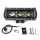 9 Inch 30W LED Work Light Bars 9D Lens Single Row 6000K 9-32V For Off Road 4WD Trucks SUV ATV Trailer Motorcycle