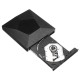 2 IN 1 USB 3.0 External DVD CD Drive Type-C Slim Portable External DVD_CD RW Burner Drive for Laptop Desktop