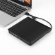 External DVD Drive USB 3.0 Type C CD Drive Dual Port DVD-RW Player Portable Optical Burner Writer Rewriter High Speed Data Transfer for Laptop Notebook Desktop PC Windows 7/8/10