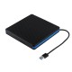 External Optical Drive Portable USB 3.0 CD/DVD Burner Player RW Drive for PC Windows XP/ 2003/ Vista/ 7/8 Linux Mac System