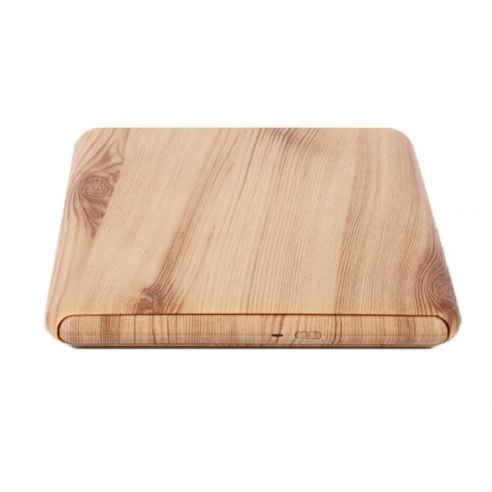 External Optical Drive Wood Grain Type-C Mobile External DVD-RW Burner external USB3.0 DVD/CD/VCD Support WinXP/7/8/10