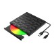 Tpye C USB 3.0 Combo External Optical Drive DVD Player Burner for PC/Notebook In Home/Outdoor/Work-Rhombus Appearance Tpye C USB 3.0 Combo External Optical Drive DVD Player Burner for PC/Notebook In Home/Outdoor/Work-Rhombus Appearance