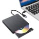 Type C+USB3.0 Optical Drives Black Spider Starry Sky Texture Support WIN98/XP/WIN7/WIN8/WIN10/ VISTA/ Mac 8.6 or Above System For Notebook