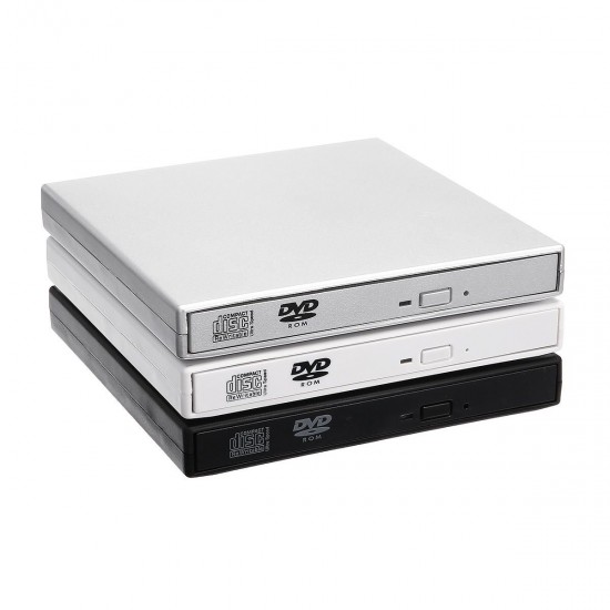 USB 2.0 External CD Burner CD/DVD Player Optical Drive for PC Laptop Windows USB 2.0 External CD Burner CD/DVD Player Optical Drive for PC Laptop Windows