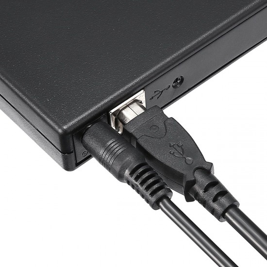 USB 2.0 External CD Burner CD/DVD Player Optical Drive for PC Laptop Windows