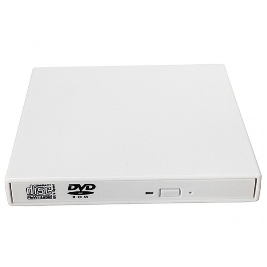 USB 2.0 External Combo Optical Drive CD/DVD Player Burner for PC