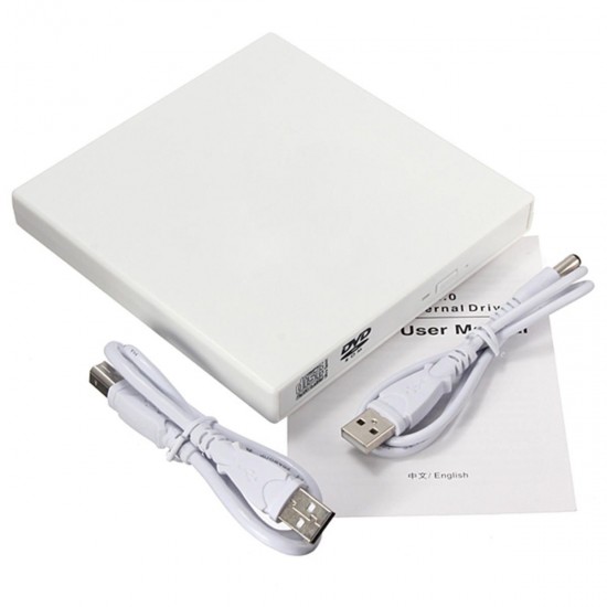 USB 2.0 External Combo Optical Drive CD/DVD Player Burner for PC USB 2.0 External Combo Optical Drive CD/DVD Player Burner for PC