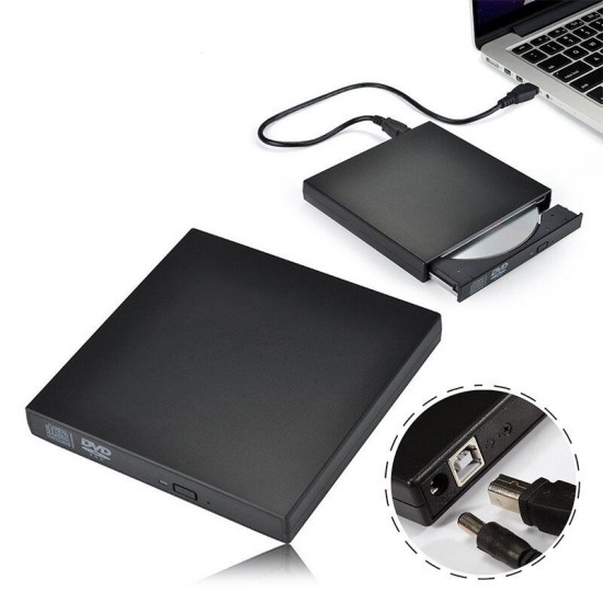 USB 2.0 External Optical Drive DVD-COMBO Player for PC Notebook