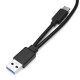 USB 3.0 External DVD CD Drive Type-C Slim Portable External DVD_CD RW Burner Drive for Laptop Desktop