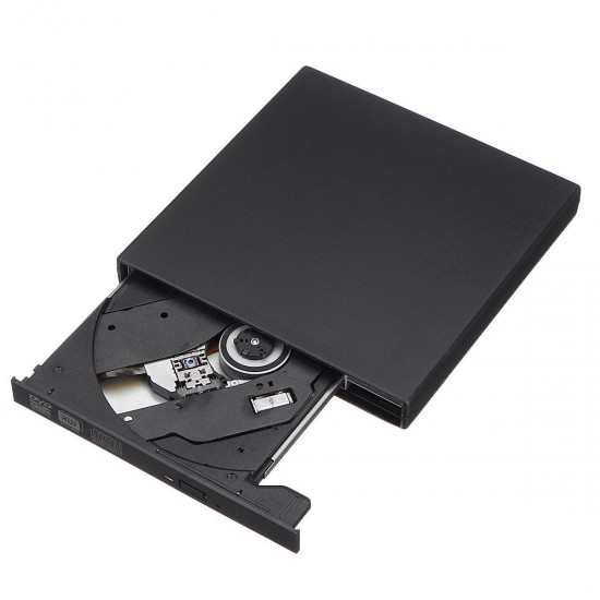 USB 3.0 External Optical Drive DVD-RW Player CD DVD Burner Writer Rewriter Data Transfer for PC Laptop OS Windows 7/8/10