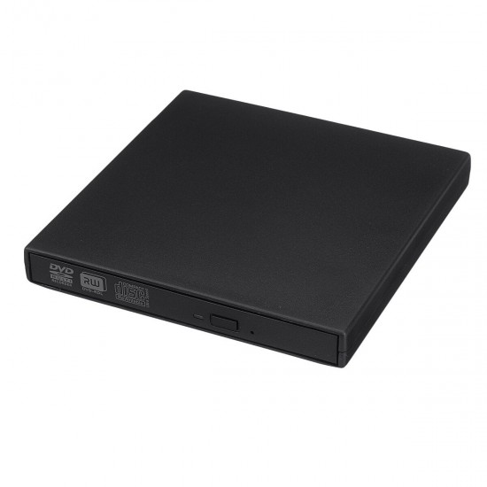 USB 3.0 External Optical Drive DVD-RW Player CD DVD Burner Writer Rewriter Data Transfer for PC Laptop OS Windows 7/8/10