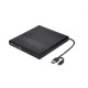 USB-C External Optical Drive USB 3.0 Type-C CD-RW DVD-RW Player CD DVD Burner Writer Rewriter Data Transfer for Computer PC Laptop USB-C External Optical Drive USB 3.0 Type-C CD-RW DVD-RW Player CD DVD Burner Writer Rewriter Data Transfer for Computer PC Laptop