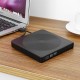 USB3.0Type-C External CD Burner CD/DVD Player Optical Drive Ultra-thin for PC Laptop Windows