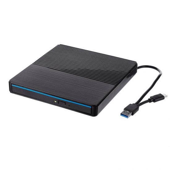 USB3.0 Type-C External CD Burner CD/DVD Player Optical Drive Multi-function High Speed for PC Laptop