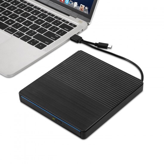 Ultra-thin USB 3.0 External Optical Drive USB-C Burner Notebook DVD-RW DVD/CD MacBook LaptopType-C CD Driver