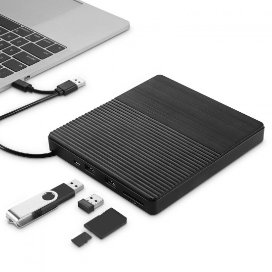Ultra-thin USB 3.0 External Optical Drive USB-C Burner Notebook DVD-RW DVD/CD MacBook LaptopType-C CD Driver Ultra-thin USB 3.0 External Optical Drive USB-C Burner Notebook DVD-RW DVD/CD MacBook LaptopType-C CD Driver
