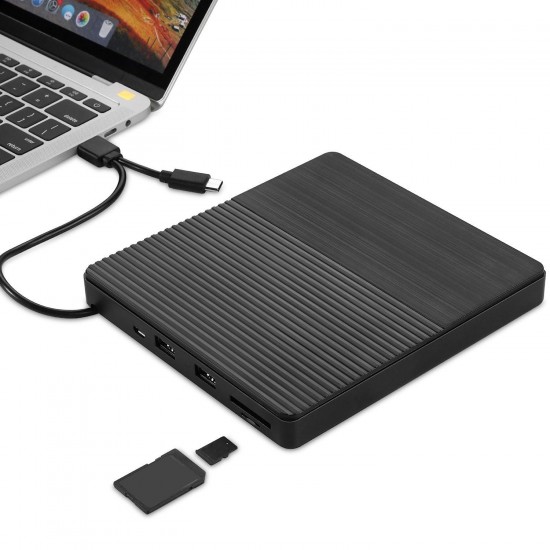 Ultra-thin USB 3.0 External Optical Drive USB-C Burner Notebook DVD-RW DVD/CD MacBook LaptopType-C CD Driver Ultra-thin USB 3.0 External Optical Drive USB-C Burner Notebook DVD-RW DVD/CD MacBook LaptopType-C CD Driver