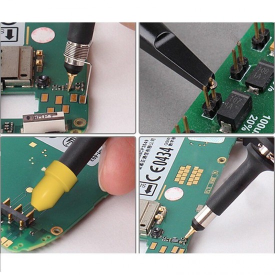 2Pcs P2100 100MHz X1/X10 Oscilloscope Probe for Tektronix HP BNC Test Lead Kit