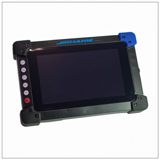 ADO204 Handheld Digital Storage Oscilloscope 7 Inch Touch Screen 4 Channel Probe 100MSa/s Digital Multimeter Oscilloscope for Car Repair
