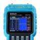 EM115A Handheld Oscillogrape 3 in 1 Portable Digital Oscilloscope+ Multimeter+ Signal Generator 50MHZ Color LCD Screen Scopemeter Single Channel