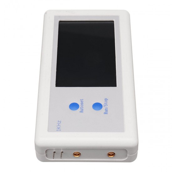 D602 200KHz 2 Channel Oscilloscope Mini Pocket-Sized Handheld Touch Panel LCD Digital Oscilloscope