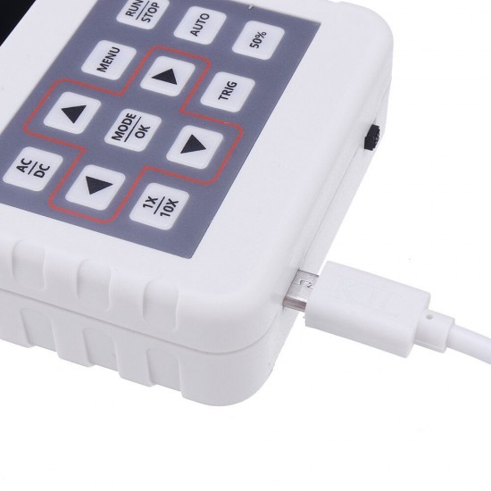 ADS2050H Handheld Oscilloscope High Precision 5MHz Bandwidth 20M Sampling Rate 2.4 Inch LCD Screen One Key Auto Built-in Lithium Battery ADS2050H Handheld Oscilloscope High Precision 5MHz Bandwidth 20M Sampling Rate 2.4 Inch LCD Screen One Key Auto Built-in Lithium Battery