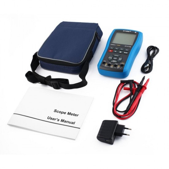 ET310A 2 in 1 20MHz 80Msps Digital Handheld Storage Oscilloscope ScopeMeter True RMS Multimeter Automatic Measurement