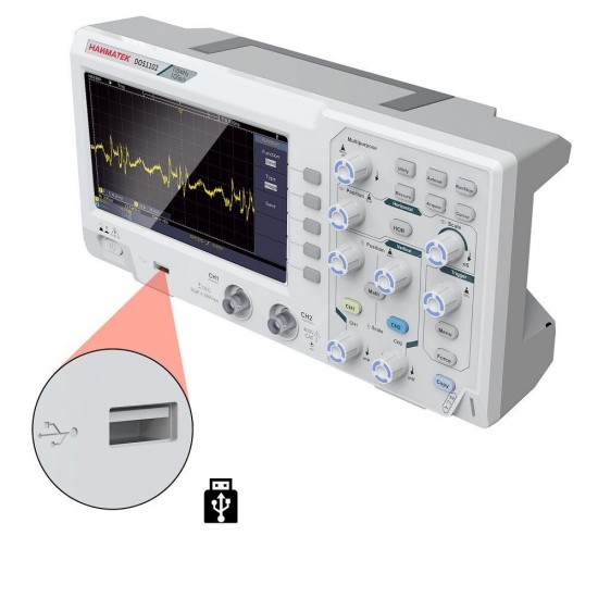 DOS1102 110MHz Digital Oscilloscope 2channel Oscillograph 1Gsa/s 7'' Tft LCD+ Osciloscope Kit Better Than Ads1102cal DOS1102 110MHz Digital Oscilloscope 2channel Oscillograph 1Gsa/s 7'' Tft LCD+ Osciloscope Kit Better Than Ads1102cal