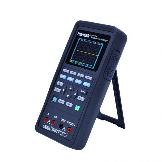 3in1 Digital Oscilloscope+Waveform Generator+Multimeter Portable USB 2 Channels 40mhz 70mhz LCD Display Test Meter Tools Ultra-low Power Design With Large-capacity lithium Battery One-key AUTO