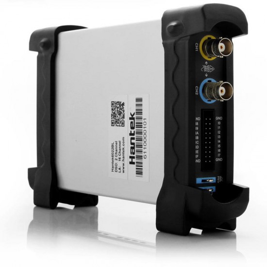 6022BL PC USB Oscilloscope 2 Digital Channels 48MSa/s Sample Rate 16 Channels Logic Analyzer 6022BL PC USB Oscilloscope 2 Digital Channels 48MSa/s Sample Rate 16 Channels Logic Analyzer